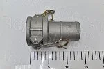 Соединение Тип С-200 D(мм)=50  алюминий (розетка), "МАМА" с хвостовиком "елочка"