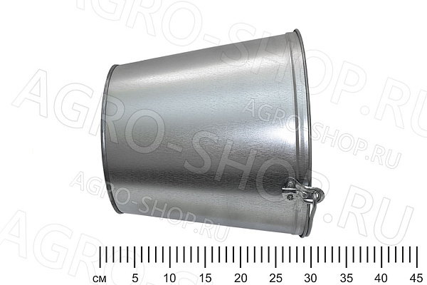 Ведро 12 л. оцинкованное  