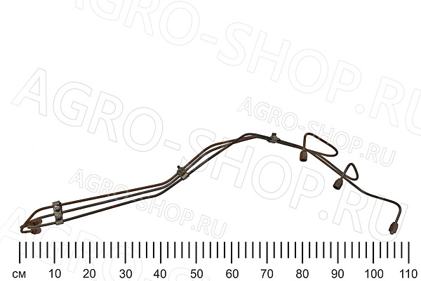 Топливопровод 60-15037.10 к 4, 5, 6-му цилиндрам (левый) Т-150 