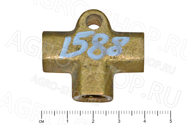 Тройник 24-3506131-01 тормозного трубопровода задний ГАЗ-3302 ГАЗ