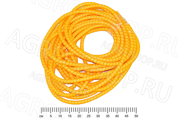 Спираль 16-22 защитная пластиковая, желтая 