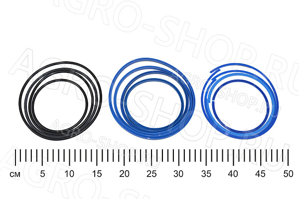 РК гидроцилиндра  подъёма кузова 4-х штоковый, полиуретан (608п) ГАЗ-53,3307 