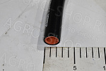 Рукав D(мм)=20  силикон (2 слоя, стенка 5мм, Pmax-1МПа, бухта 25м) ЧЁРНЫЙ/оранжевый 