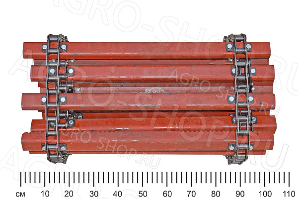 Транспортер КЗК 1877400 наклонной камеры нов.обр. на болтах М8 (L=3,458 м.) КЗС-1218, КЗС-10К Новосибирск