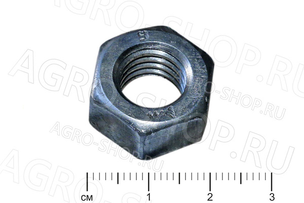 Гайка 12 шестигранная головка стандартный Шаг 1,75 ГОСТ 5915-70 кл.пр. 6,0 РФ