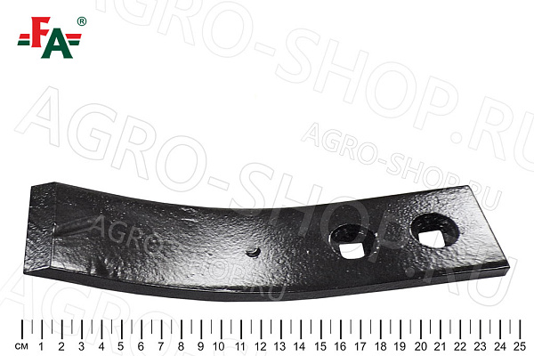 Долото ПК, ст65Г, УТС, t=10 мм, L=252 мм ПР-04.03.01 FeatAgro