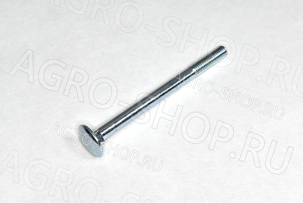 Болт 8х100 полукруглая головка квадратный подголовник стандартный Шаг 1,25 ГОСТ 7802 кл.пр. 5,8 