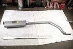 Глушитель АК33023-1201008-11 с удлиненной рамой Газель, ЗМЗ-405 Евро-3 G-Part