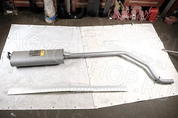Глушитель АК33023-1201008-11 с удлиненной рамой Газель, ЗМЗ-405 Евро-3 G-Part