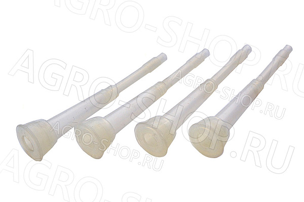 Резина сосковая  (силикон) к д/а АД (к-т 4 шт.)  