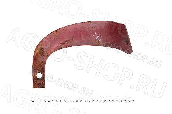 Нож IT285 левый (с ребром жесткости) почвофрезы 1GQN-220/240/300 