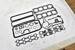 РК двигателя ГАЗ-53,3307 полный с ПГБ с герметиком (23поз)  ГБЦ