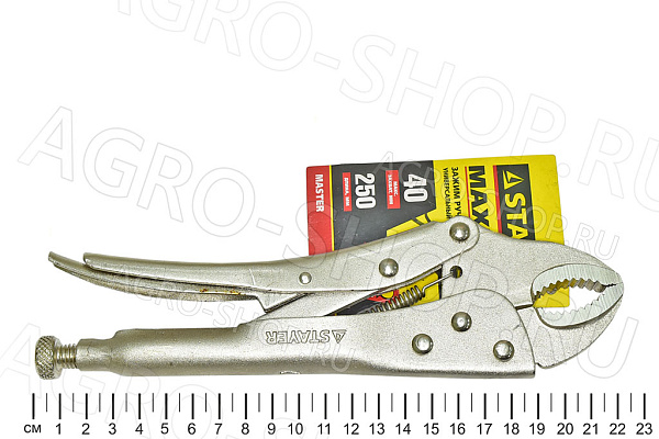Зажим ручной 250мм STAYER (2245-z01)