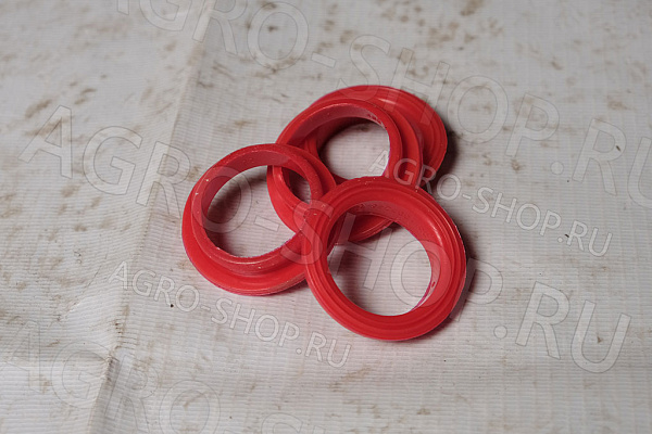 Уплотнитель 406.1007248 / 20540 свечного колодца нов. обр. (силикон красный) (4шт) ЗМЗ-406 ROSTECO