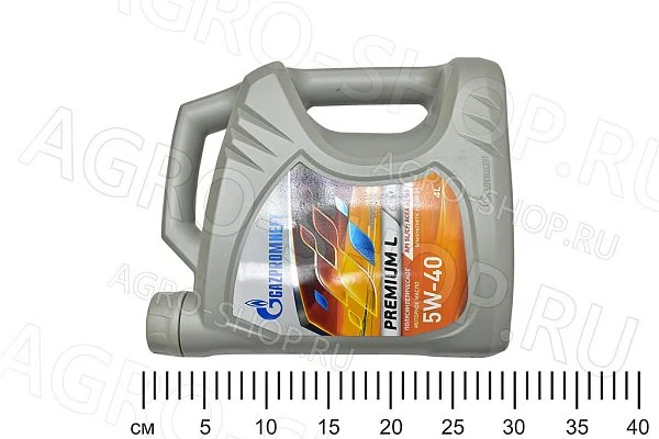 Масло моторное Premium L 5w40 SL/CF синтетическое 4л Газпромнефть