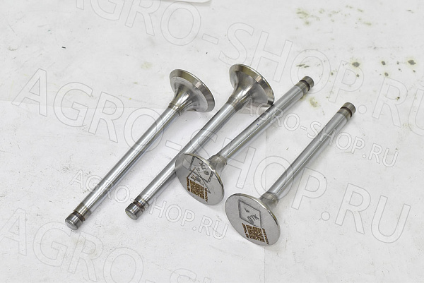 Клапан 24-1007015 выпускной (4 шт) ГАЗ-53,3307,24,УАЗ ЧАМЗ