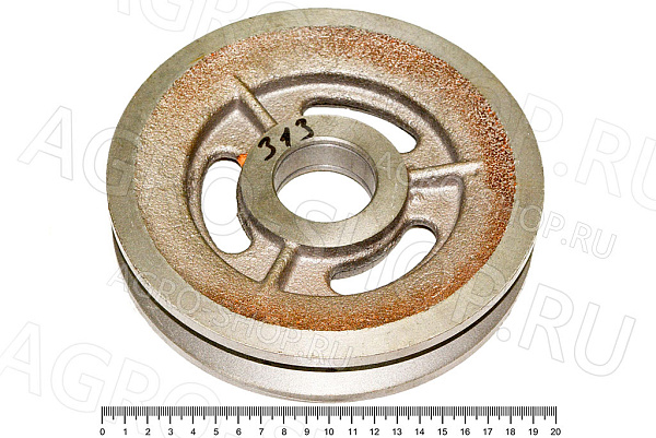 Шкив РСМ-10.01.30.380 (РСМ-10.01.30.910А) натяжной привода соломотряса (1 ручей) Дон-1500Б 