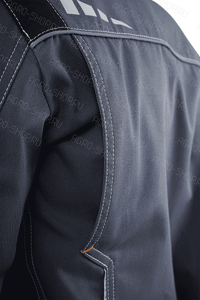 Куртка ПЕРФЕКТ, серый-черный (112-116, 170-176)