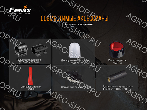 Фонарь Fenix TK22 UE