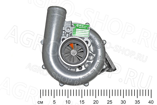 Турбокомпрессор К27-115-02 (К27-1118010) (Автомобили КАМ ЕВРО-1) левый 740.11, 740.13 Strakonice