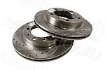 Диск 3160-3501076-02 тормозной передний (2шт) (перфорированный) УАЗ АДС