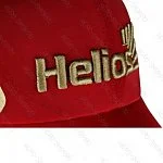Бейсболка Helios цв.черный/красный б/р (HS-BR-303-04B)