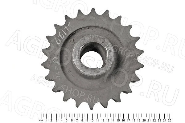 Блок звездочек  (z=22/22, t=25.4, d=45мм)  