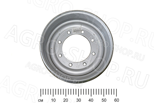 Диск колеса 8,25-19,5 F8 "825118_Jantsa" под шину 265/70R19,5 ИСРК-12 
