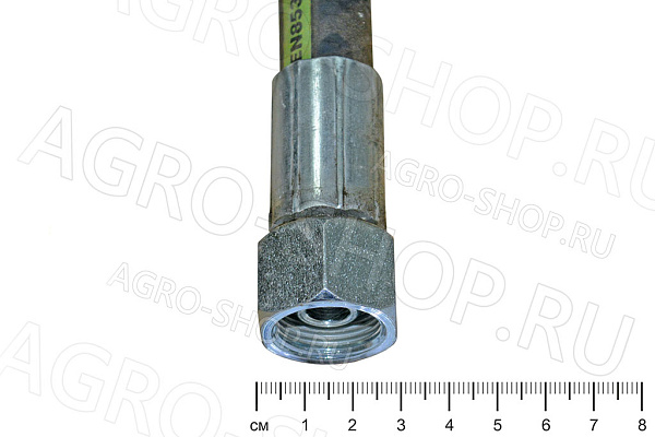 РВД 12-25 L=1,8м (М22х1,5 гайка 27) (М22х1,5 гайка 27) 1SN (Гидросила) 
