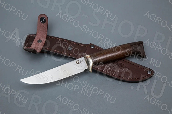 Нож Филейный "малый" (лезвие: кованая сталь 95х18; рукоять: литье, венге)