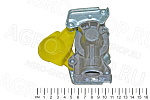 Головка  пневмо (М16х1,5) Евро (папа/мама) КАМ WABCO