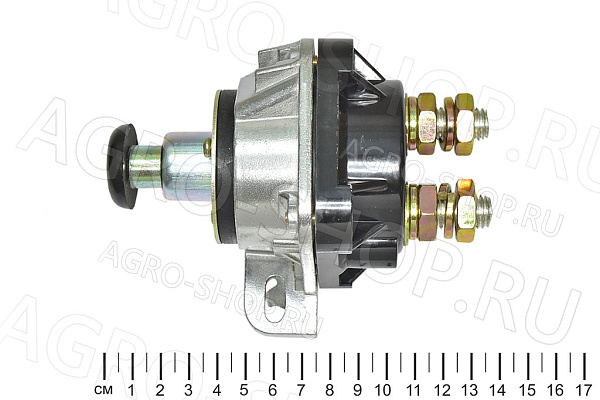 Выключатель массы 1212.3737-04АЕ ручной 12В/24В МТЗ, Грузовые а/м АвтоЭлектрика