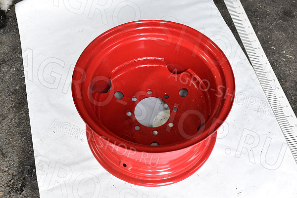 Диск колеса DW 12х20 (12х20-3101015-А) передний 8 отверстий (КРАСНЫЙ) (8/145/190) МТЗ-1025 БЗТДиА