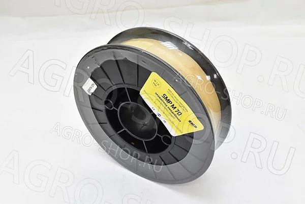Проволока d=1 сварочная омедненная ER70S-6, M70 (уп. 5 кг) SMP