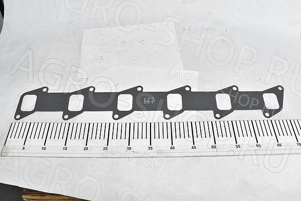 Прокладка 6R.220003FE впускного колектора к ГБЦ YTO-Х1304  