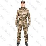 Костюм демисезонный КУМИР PRO, soft shell, мох, р.56-58/170-176 Helios