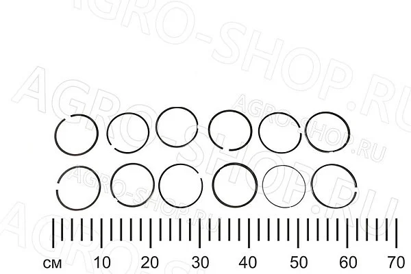 Кольца поршневые КМЗ 4062-1000100-01 (92,0мм) (4п/к) ЗМЗ-402,406,511 КМЗ