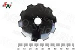 Диск БДН (АПД-7,2) ст.65Г, Т** D=11 мм, t=6 мм FeatAgro