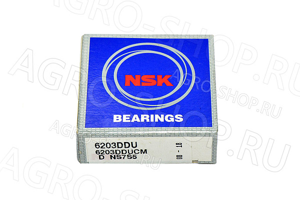 Подшипник 6203-2RS / 180203 (17х40х12) (NSK) 