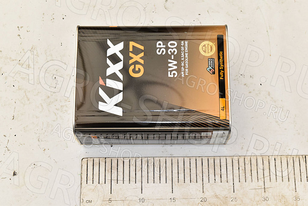 Масло моторное Kixx GX7 5w30 SP синтетическое 4л Kixx