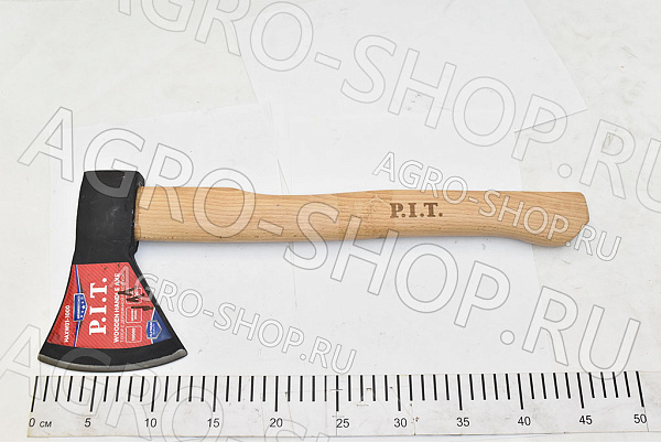 Топор 1,0кг с деревянной рукояткой P.I.T. (HAXW01-1000)