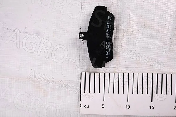 Колодка 3302-3501800 / LECAR-0220105-01 тормозная передняя (4шт) ГАЗ-3302 LECAR