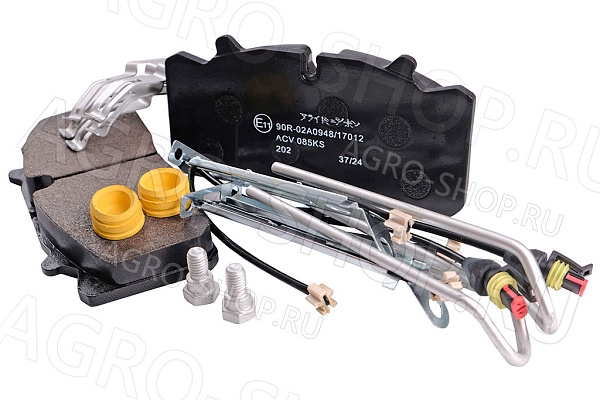 Колодки ACV085KS / 6403179292 тормозные передн/задние (4шт+6пруж+2скоб+2датч) ГАЗон NEXT Allied Nippon