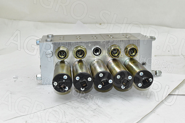 Гидрораспределитель 5РЭ50-59БУ1 пятисекционный электрический Дон-1500Б, Акрос 