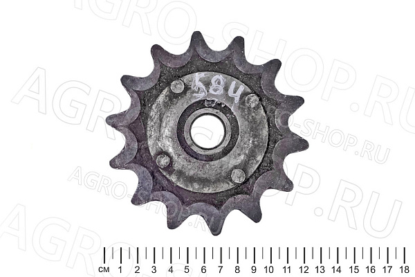 Звездочка БМД-59.230 (z=14, t=25,4) в сборе БМ-6А/Б 