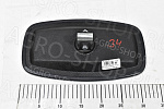 Зеркало 4301-8201418 (320х170мм) плоское с хомутом  ГАЗ-3307 