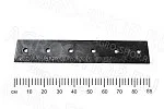 Нож отвала (833х145х14) (6 отверстий) ДТ-75 