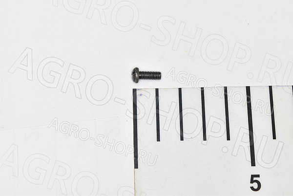 Винт 4х10 полукруглая головка под плоскую отвертку  ГОСТ 17473-80 кл.пр. 4,8 