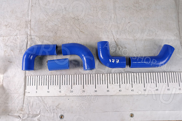 Патрубки 3302-1303000-02 радиатора (5шт) Газель, ЗМЗ-405 Евро-2 