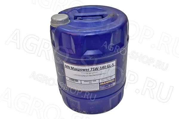 Масло трансмиссионное Maxpower 75w140 GL-5 LS синтетическое 20л MANNOL